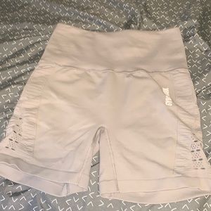 Gray gymshark shorts